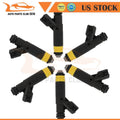 Set of 6 Fuel Injectors for Ford F-150, Mustang (2000–2003)