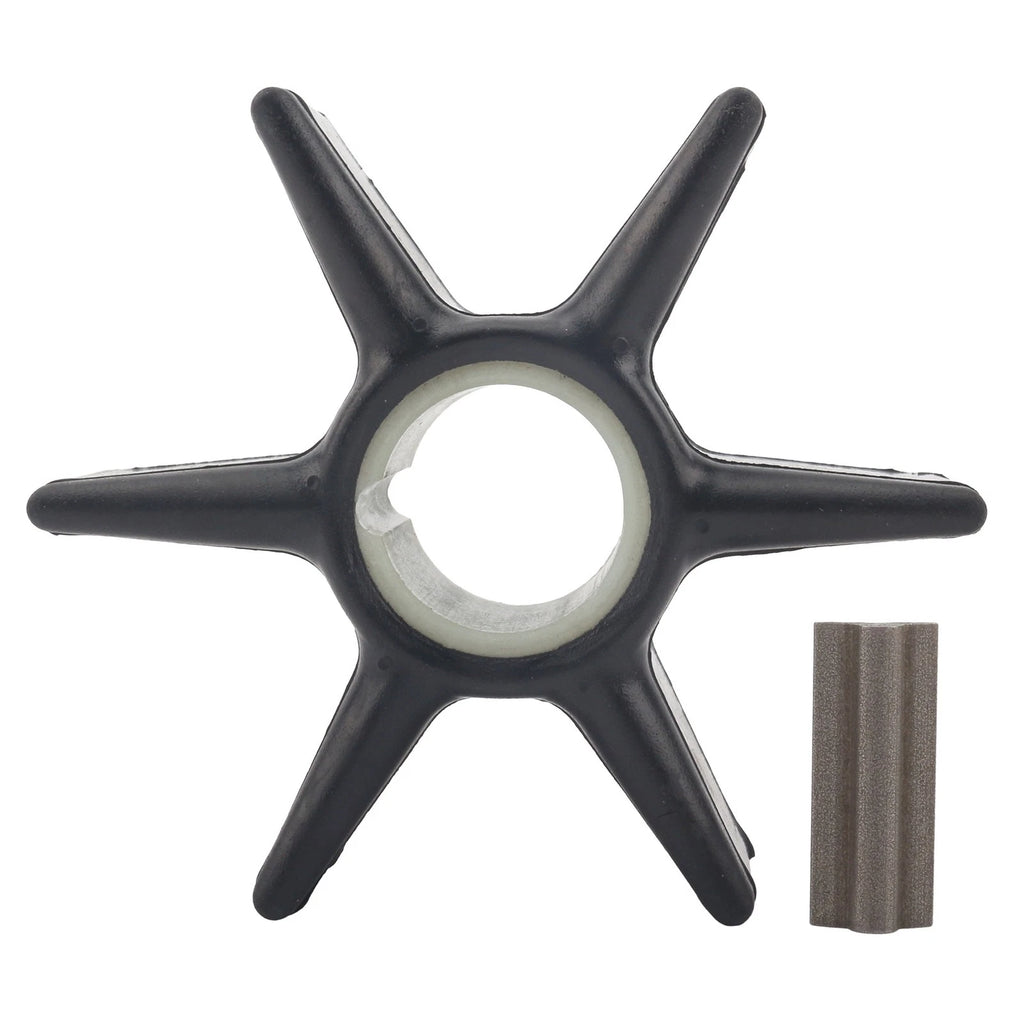 Water Pump Impeller & Key for Johnson Evinrude (500301, 389289, 391538, 18-3056)