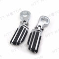 HTTMT Highway Flame Foot Peg P Clamps 1.5" for Harley Sportster 883/1340/XL1200