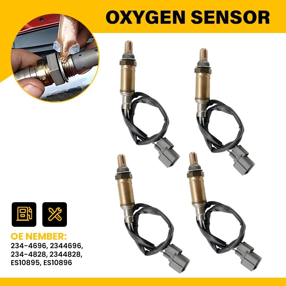 4Pcs Oxygen Sensor MHK100940 for Land Rover Discovery Freelander (1999–2004)