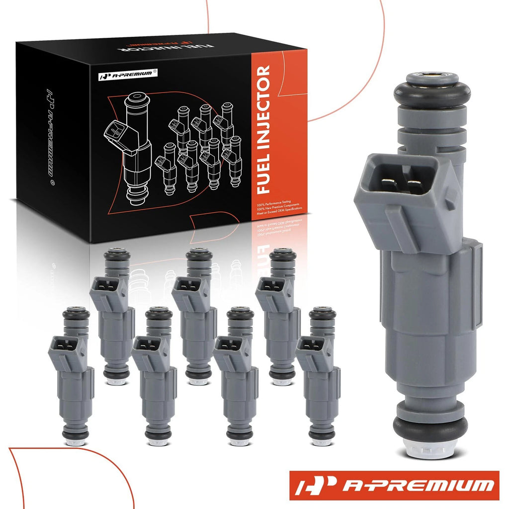 Set of 8 Fuel Injectors for Chevy Camaro Corvette Pontiac Firebird (1999–2000)