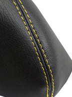 E Brake Boot Cover for Dodge Viper (2003–2006) Yellow Stitch PVC Leather