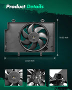 Radiator Cooling Fan for Ford Fiesta (2011–2019) 621-503