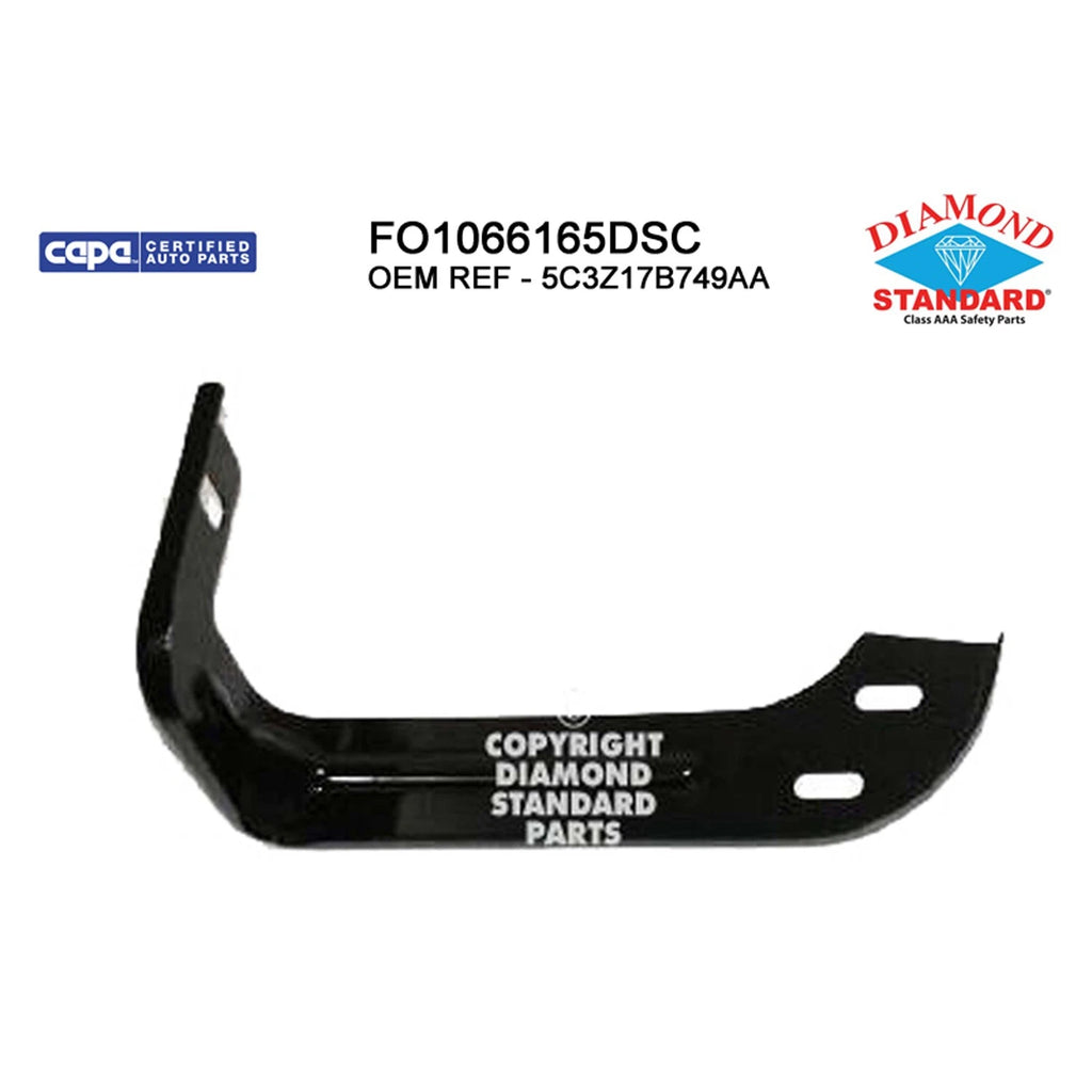 Replacement Steel Front Driver Side Inner Bumper Mount Bracket for Toyota