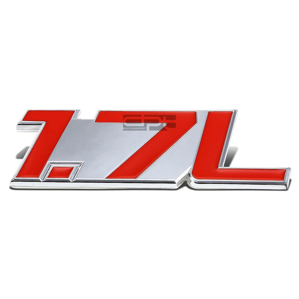 Chrome Fender Emblem Decal Badge for
