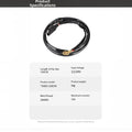 DC Power Cable with Fuse Protection for Cars RVs Boats (SAE Male/Female)