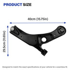 Lower Control Arm Driver Side for Nissan Sentra 2.0L (2020–2024) 54501-6LB0A