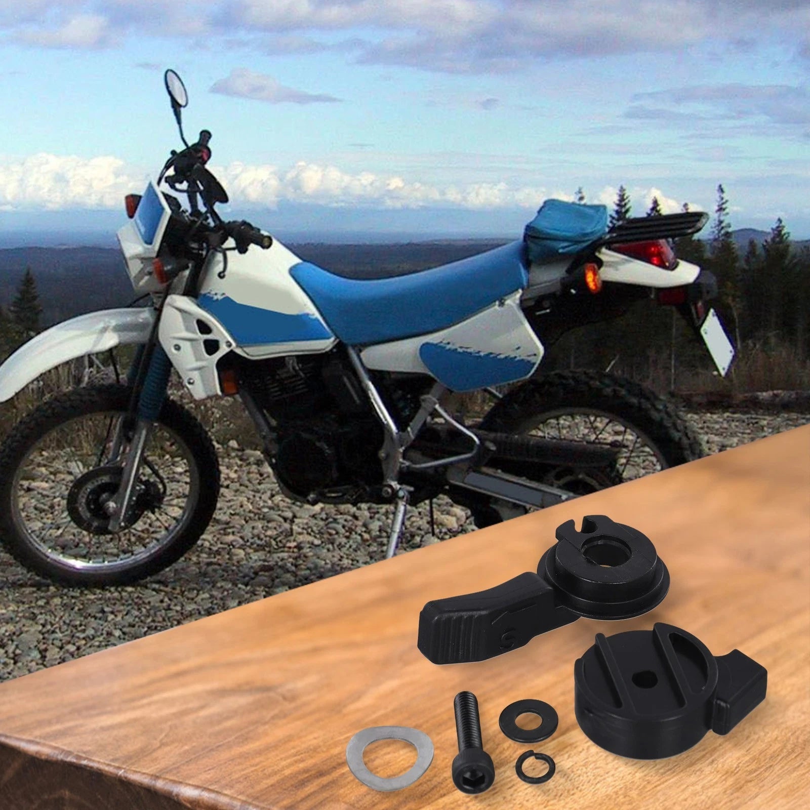 Choke Lever Grip Kit for KLR 650, KLR 250, KL600