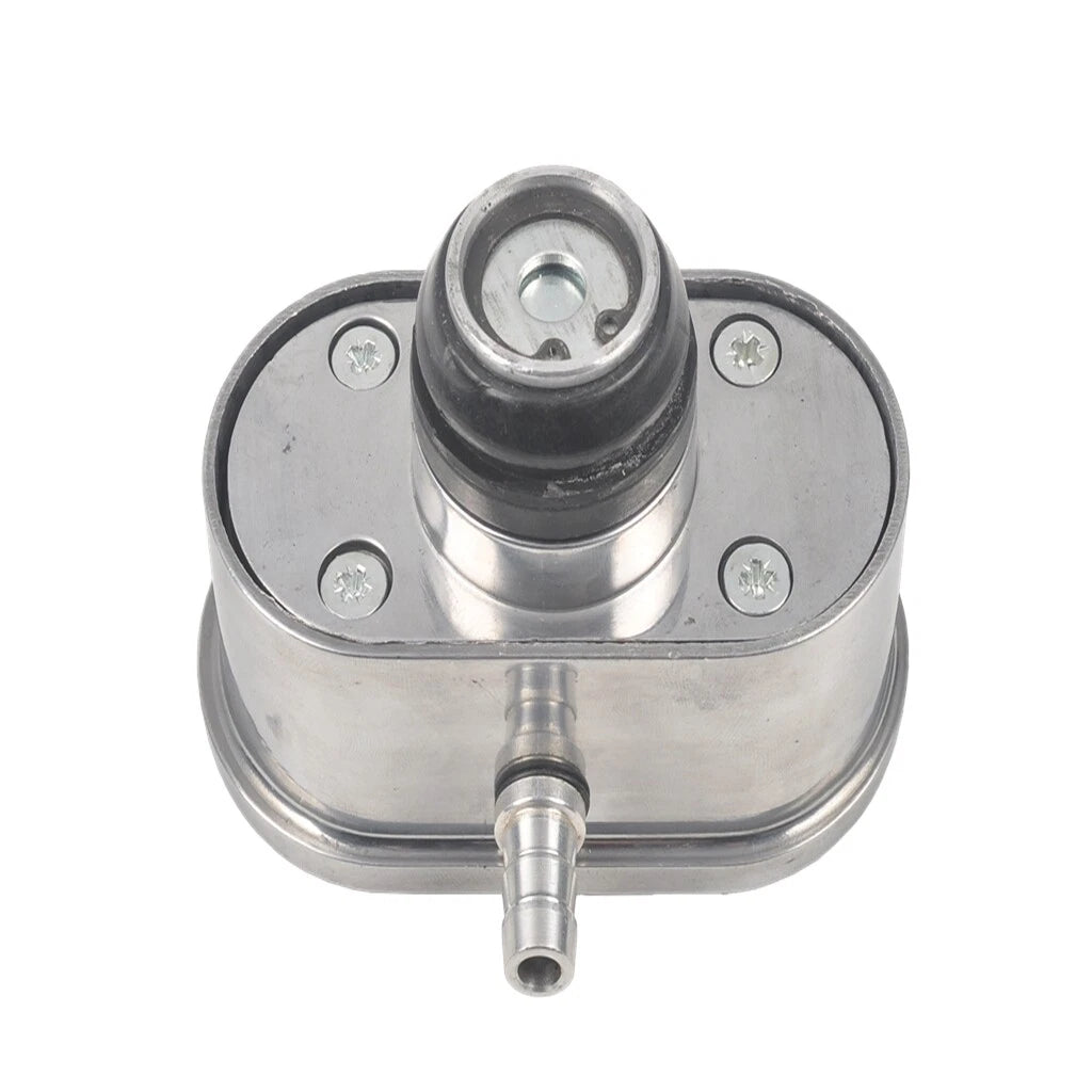 Finned Oval Air PCV Breather for - Polished Aluminum