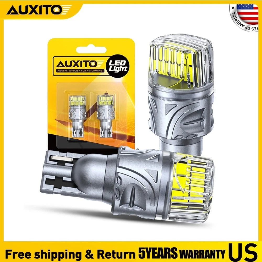 AUXITO T15 921 912 LED Reverse Backup Light Bulbs (6500K)