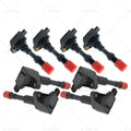 8Pcs Ignition Coils 3 Pins for Honda Jazz GD GE2 GE3 Civic ES ET (2001–2011)