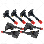 8Pcs Ignition Coils 3 Pins for Honda Jazz GD GE2 GE3 Civic ES ET (2001–2011)