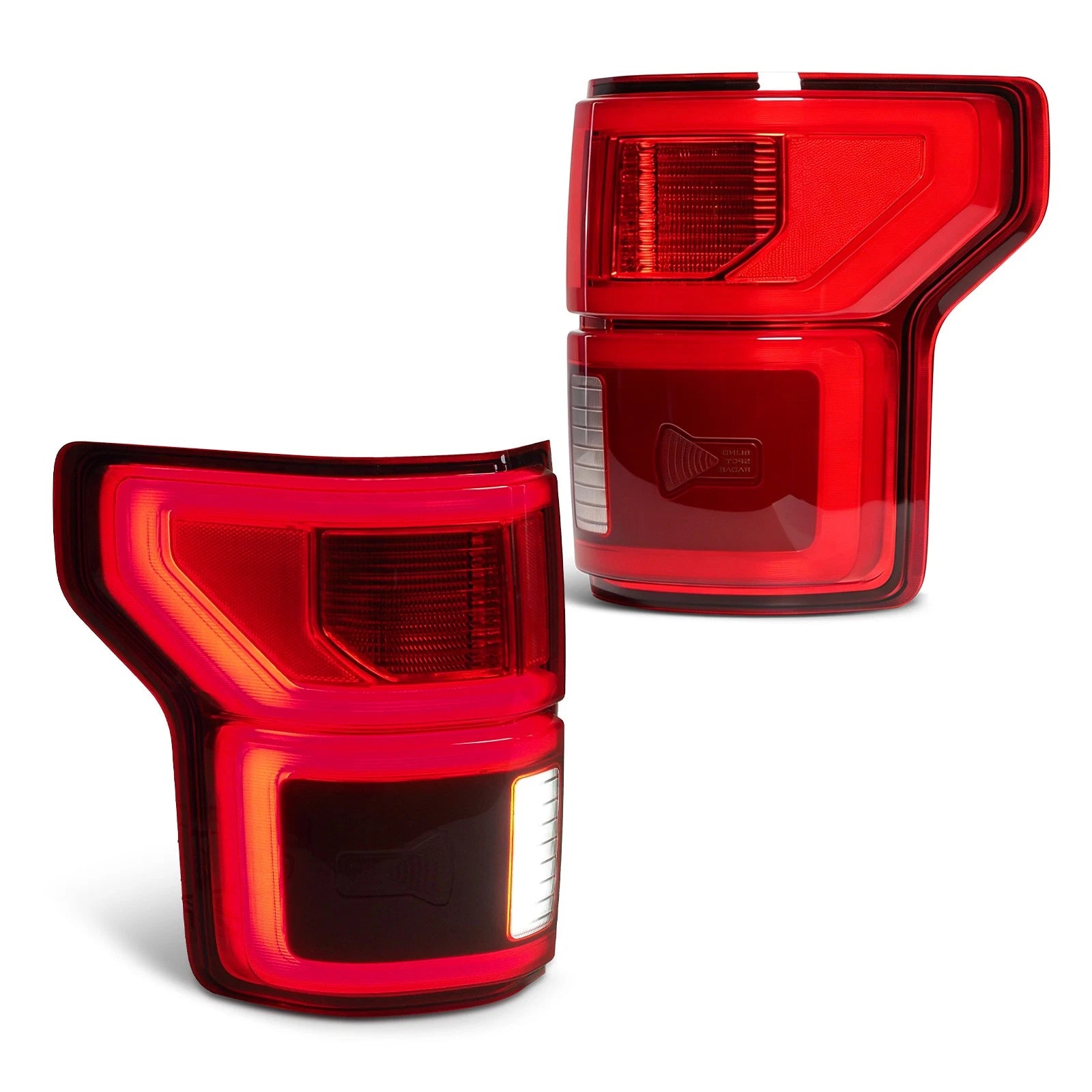 LED Tail Light Pair for Ford F-150 (2018–2020) W/ Blind Spot Brake Lamp
