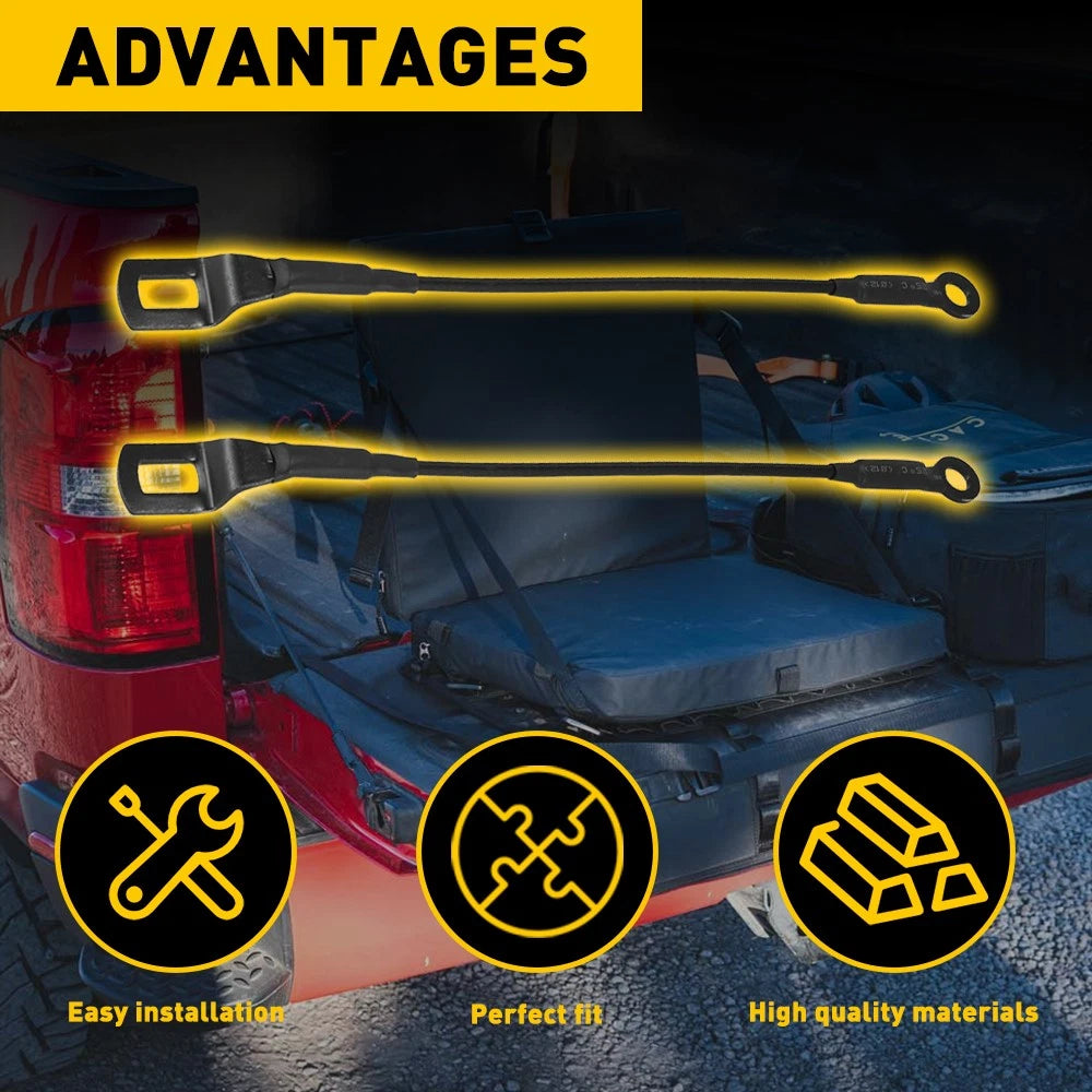 Set of 2 Tailgate Cables for Toyota Tacoma (1995-2004)
