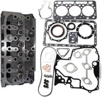 Complete Cylinder Head & Gasket Set for Kubota D902-EF01 Bobcat MT55 (D902)