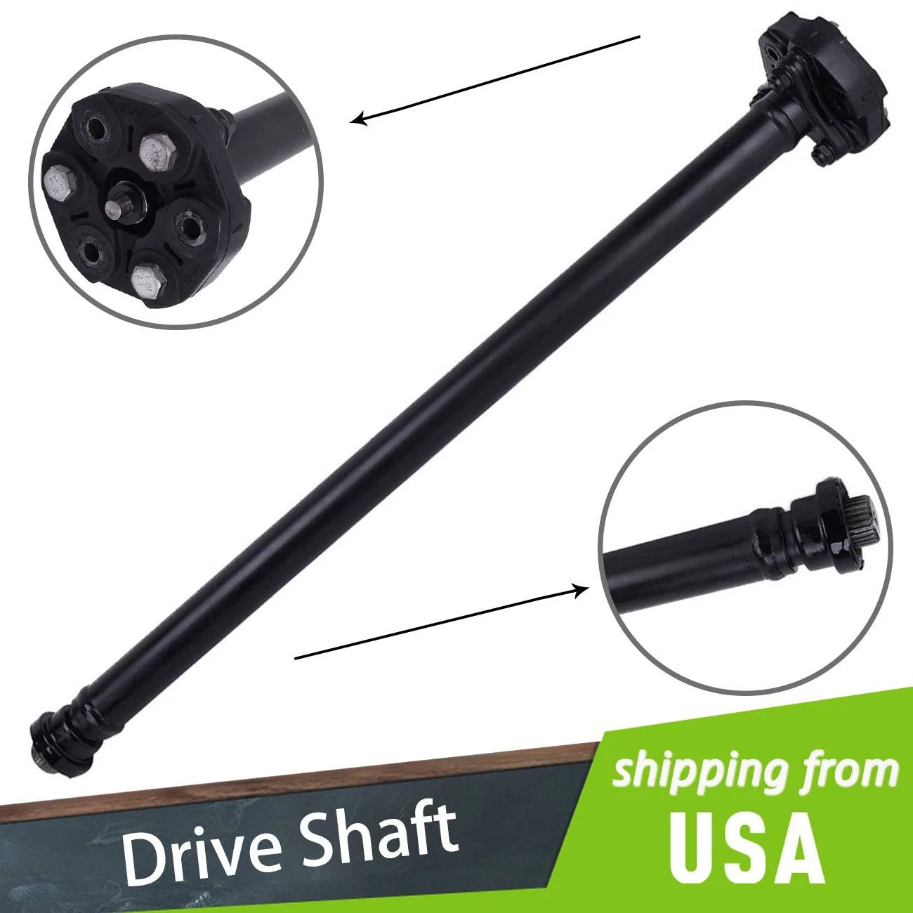 Front Driveshaft Prop Shaft Assembly for BMW X5 (2000–2003)