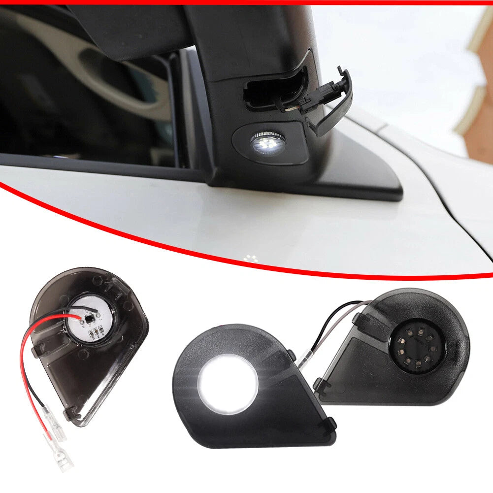 2X Side Mirror Puddle Lights for Dodge Ram 1500 2500 3500 4500 5500