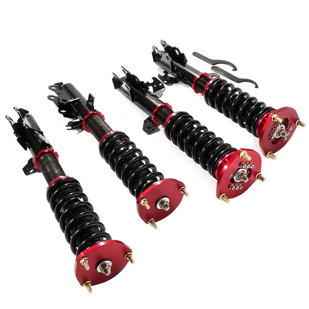 Set of 4 Adjustable Height Coilovers for Toyota Camry (2007-2011)