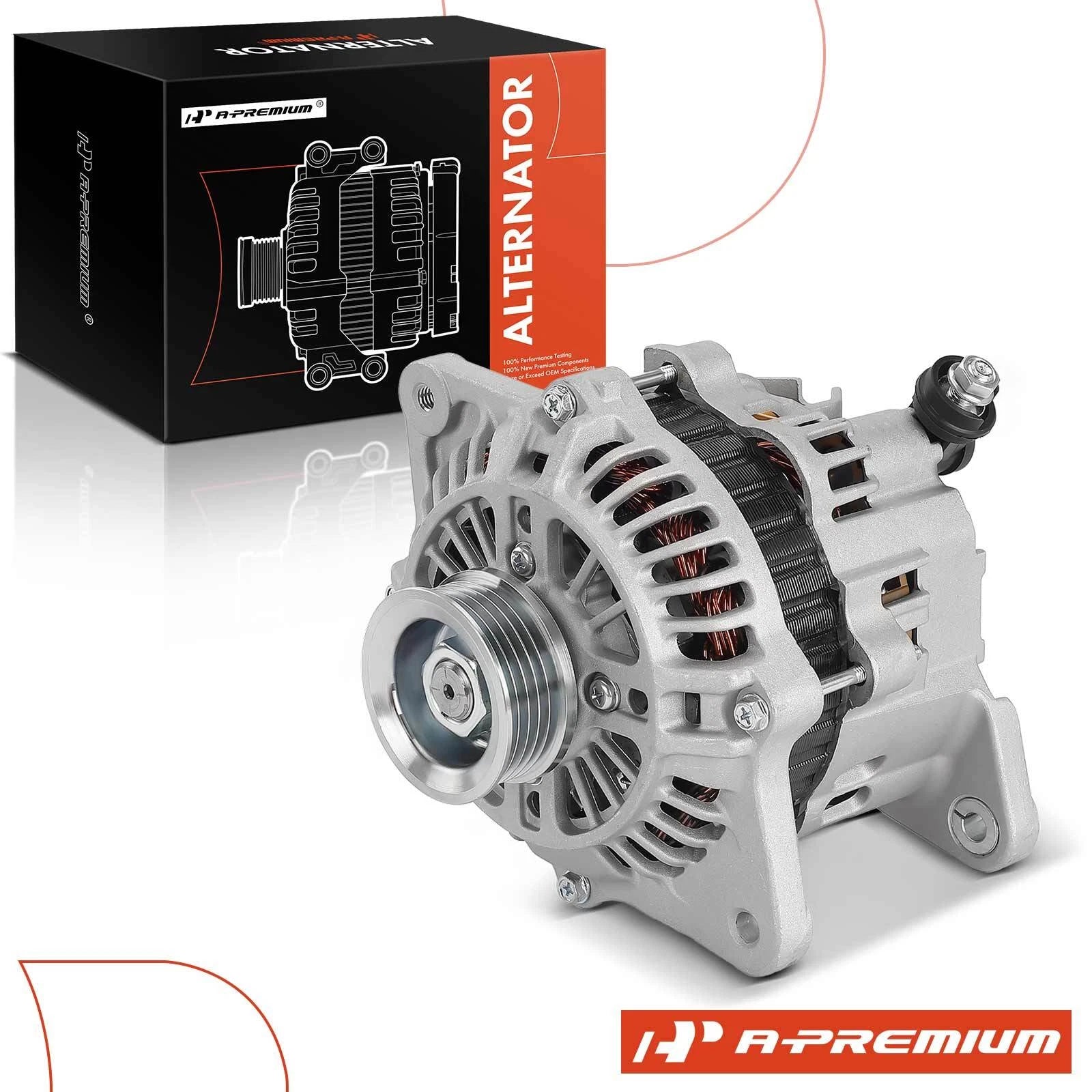 Alternator for Subaru Forester, Impreza (1999–2002) 75A 5-Groove