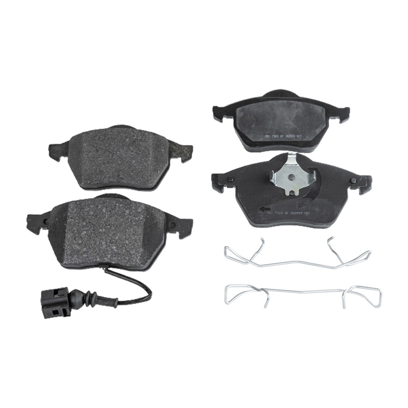 Brake Disc and Pad Kit for Volkswagen Beetle (1999–2010) Front 288mm