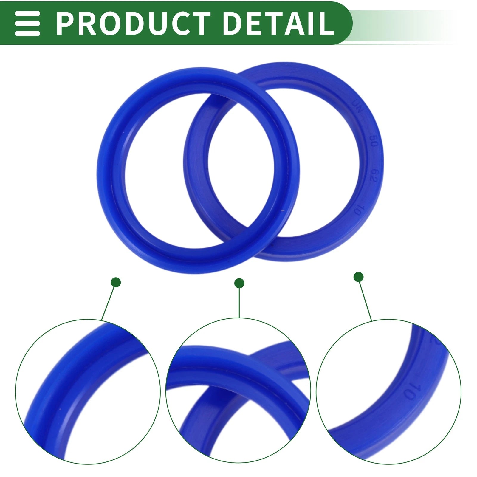 Set of 5 Oil Seal Rotary Shaft Seal 50x62x10mm for Various Models