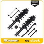 Set of 4 Complete Struts and Sway Bar Tie Rods for Chevrolet Aveo/Aveo5