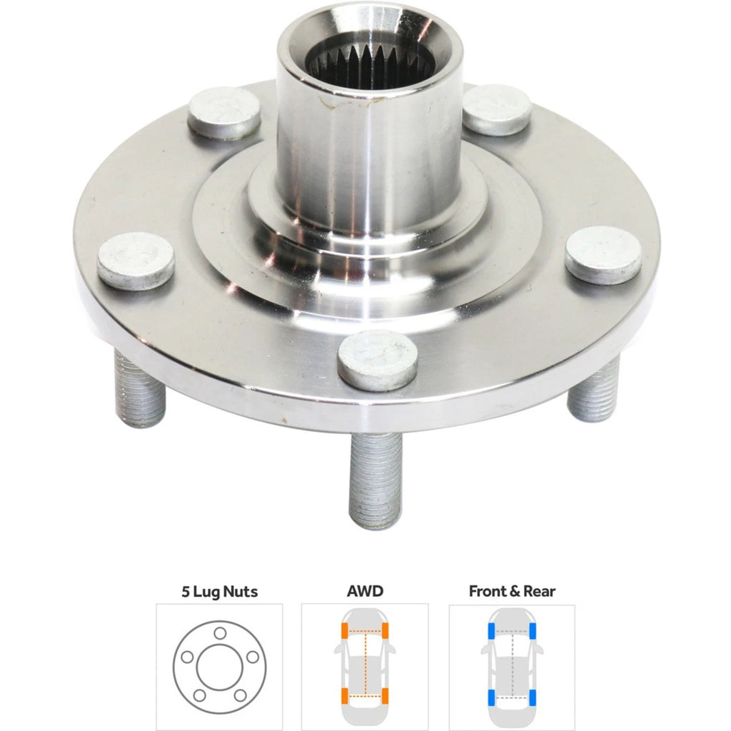 Wheel Hubs for Mitsubishi Lancer AWD (2009–2015)