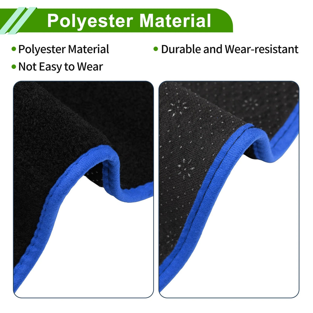 Dashboard Cover for Lexus GS (2006–2011) Black Blue 1Pc