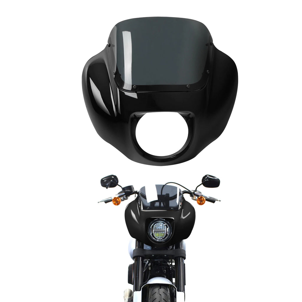 Quarter Fairings for Harley Low Rider Street Bob FXBB (2018–2024) Vivid Black