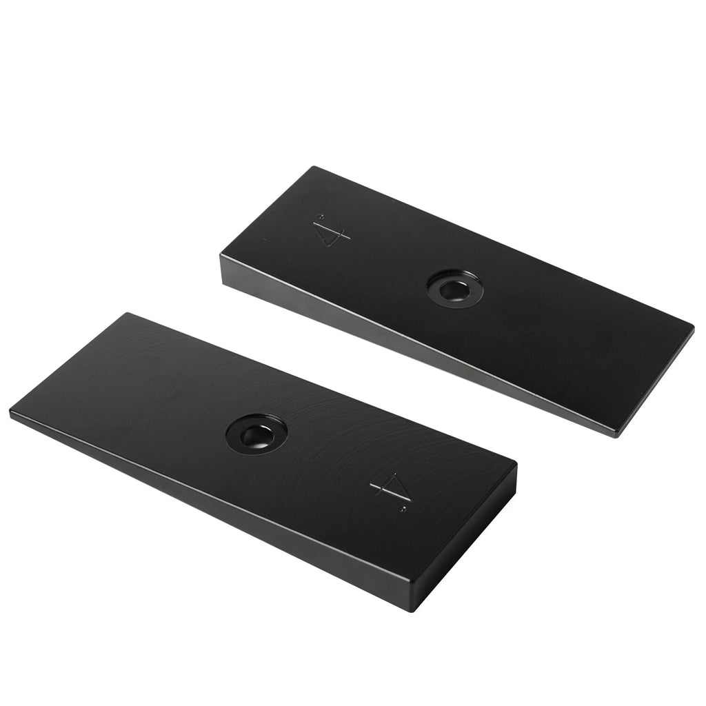 Set of 2 Steel Pinion Angle Shims 2" Wide 4° for Universal Applications