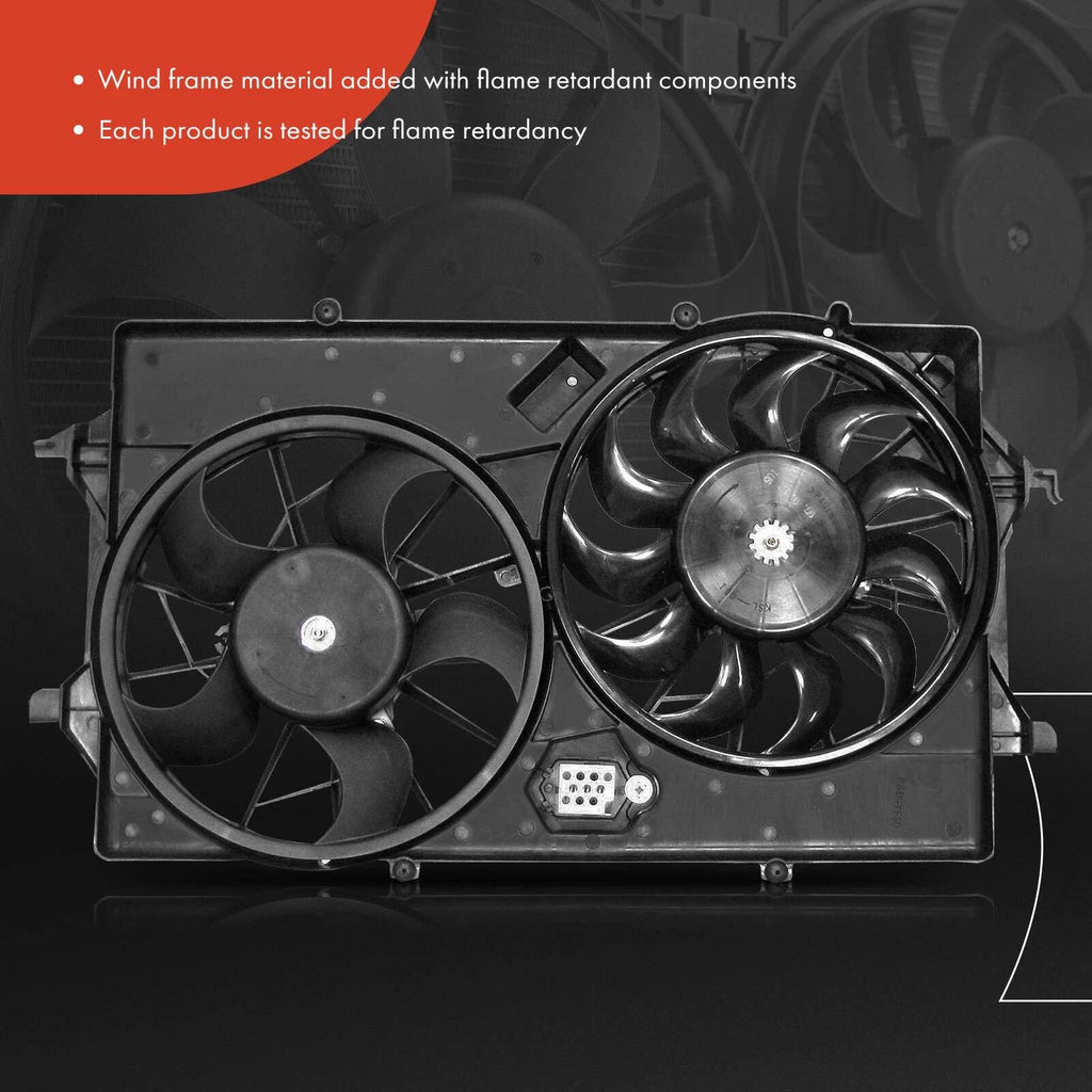 Dual Cooling Fan Assembly for Ford Focus (2005-2007)