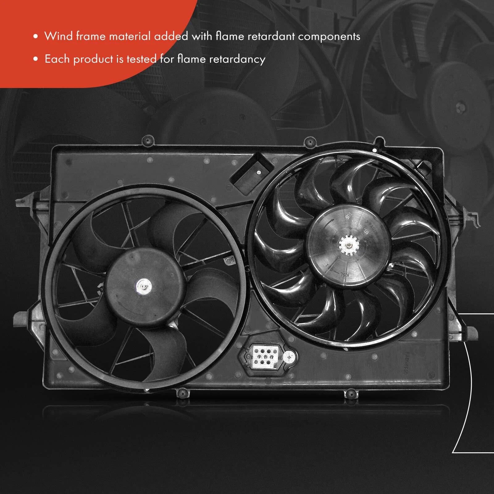 Dual Cooling Fan Assembly for Ford Focus (2005-2007)