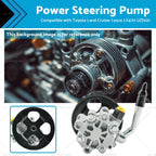 Power Steering Pump for Lexus LX470, Toyota Land Cruiser (1998–2007) 44310-60400