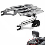 Chrome Stealth Luggage Rack for Harley Electra Glide (2009–2025)