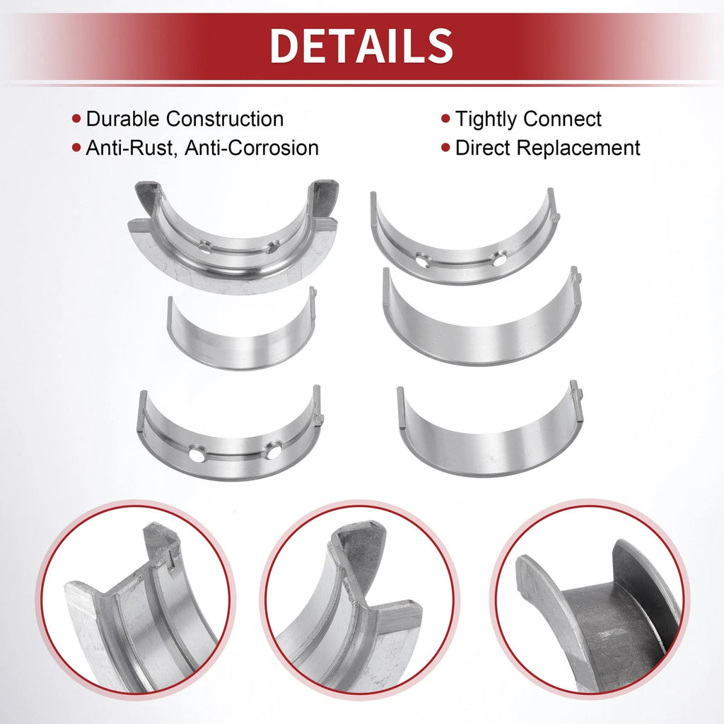 Main Bearing and Connecting Rod Bearing Kit No. 11217581009 for BMW 125i (2006–2013)