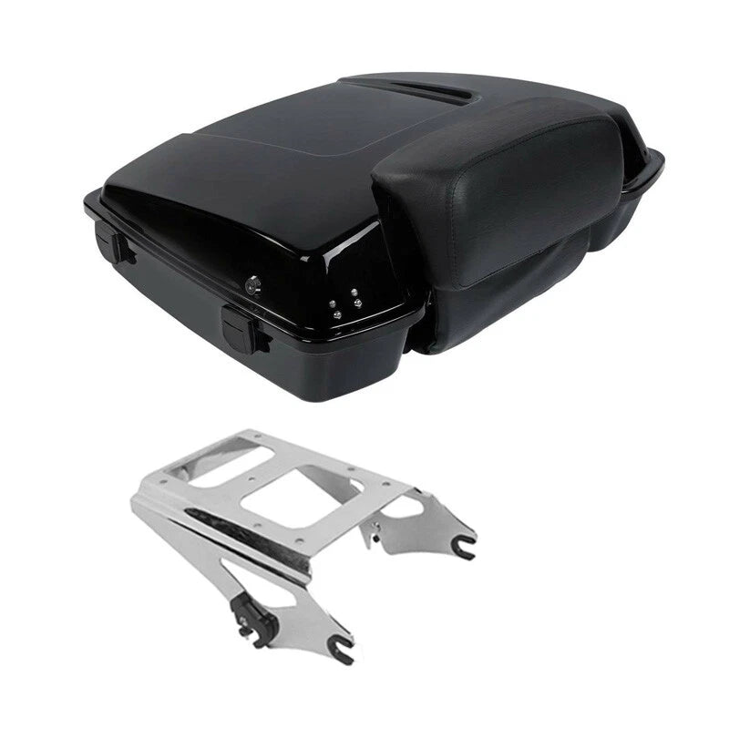 Razor Trunk Backrest & Mount Rack for Harley Touring Street Glide (2009–2013)
