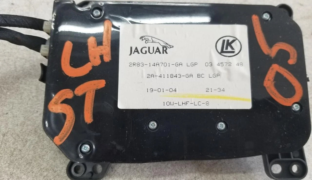 Power Seat Slide Control Switch LH for Jaguar S-Type (2003–2006) Gray