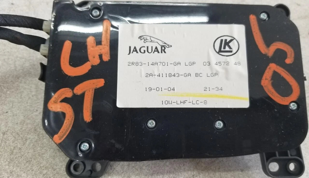 Power Seat Slide Control Switch LH for Jaguar S-Type (2003–2006) Gray