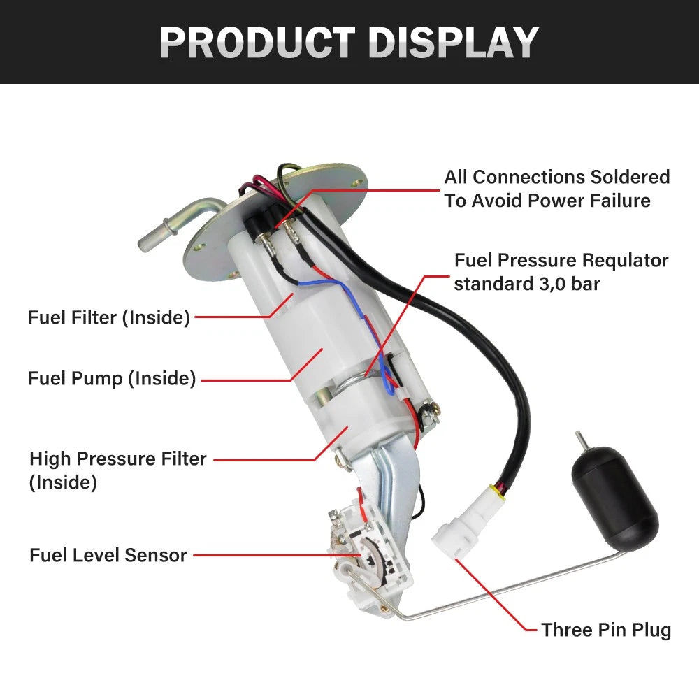 Fuel Pump Assembly for Suzuki GSX-R1000 (2007–2011) 15100-21H01