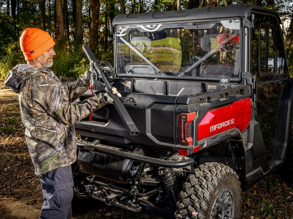 SuperATV Bed Winch for CFMoto UForce U10 Pro (2025+)