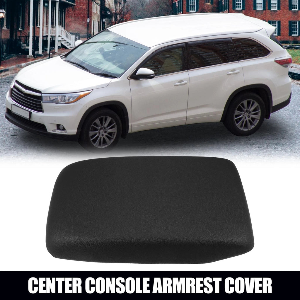 Center Console Cup Pad Cover for Toyota Highlander (2009–2011) Black