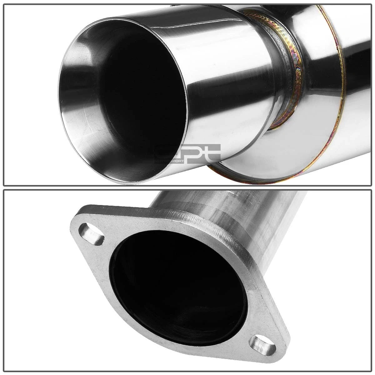 3"OD Exhaust Cat-back System + Muffler + Tip for Nissan 240SX (1989–1994)