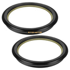 2PC Front Brake Drum Dust Seal for Honda Rancher 350 TRX350FE/FM/TE/TM (2000–2006)