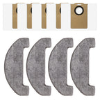 Replacement Mop Cloths and Dust Bags for Uninell UR3 Robot Vacuum