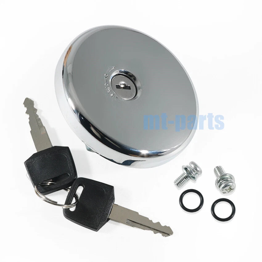 Fuel Gas Tank Cap Cover Keys for Kawasaki Vulcan 500 (2001–2009) 51049-1121