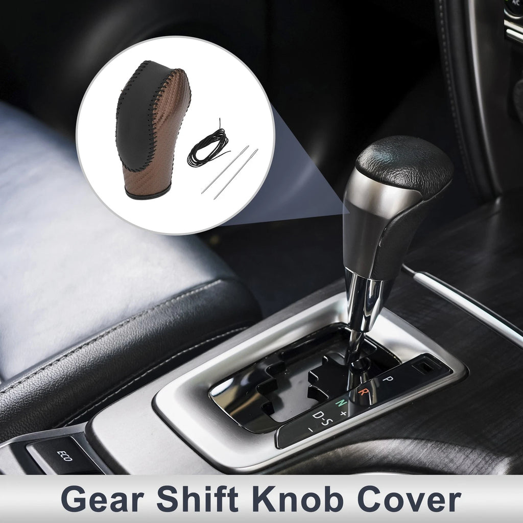 Carbon Fiber Gear Shift Knob Cover for Ford Fusion (2013–2020)