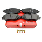 Set of 4 TRW Pro Front Low Metallic Brake Pads for Audi S3 VW CC Golf R GTI Jetta (2013–2020)
