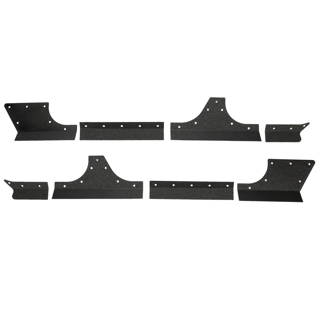 Steel Door Body Armor Cladding Rocker Guards for Jeep Wrangler JK (2007-2018)