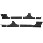 Steel Door Body Armor Cladding Rocker Guards for Jeep Wrangler JK (2007-2018)