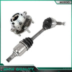Front Left CV Axle Shaft + Wheel Hub Bearing for Nissan Murano (2009–2014)